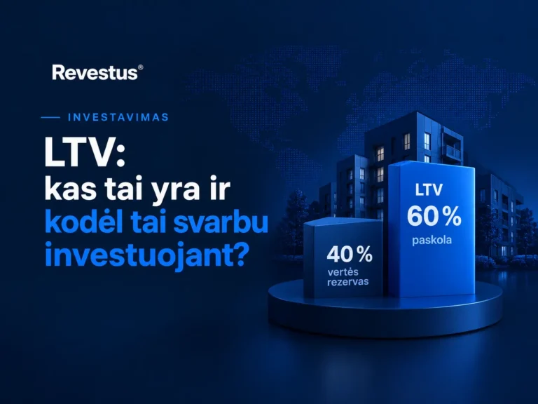 Kas yra LTV – paskolos ir turto vertės santykis