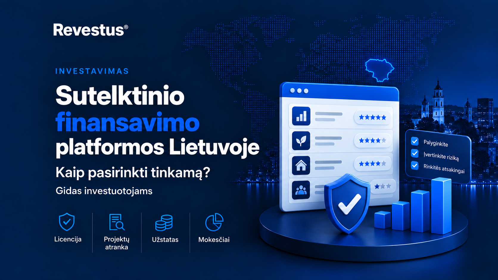 Sutelktinio finansavimo platformos Lietuvoje – Revestus investavimo gidas